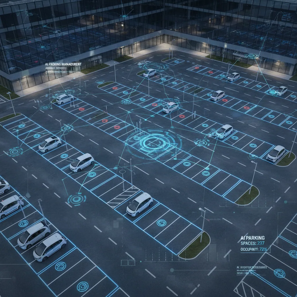 AI-enabled smart parking system