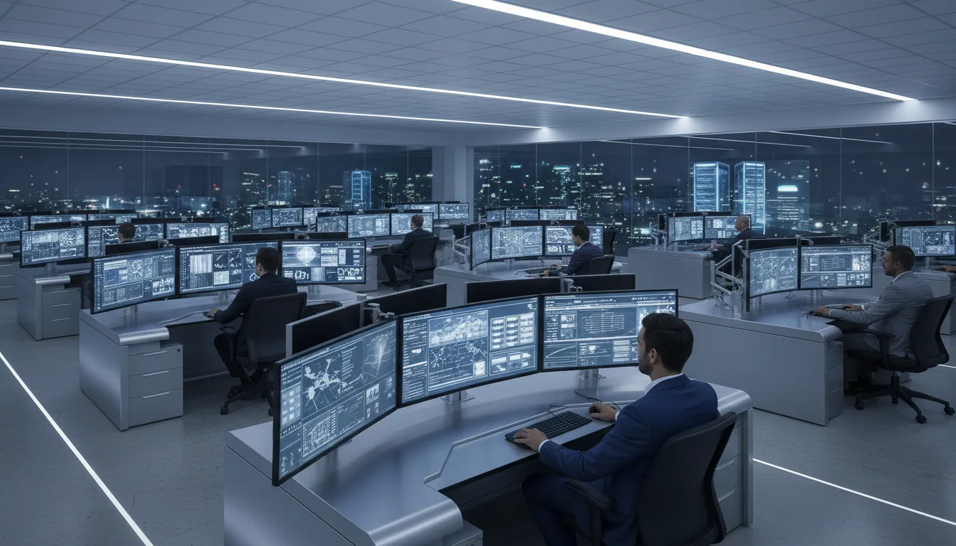 Operations center integrating edge AI and transportation systems